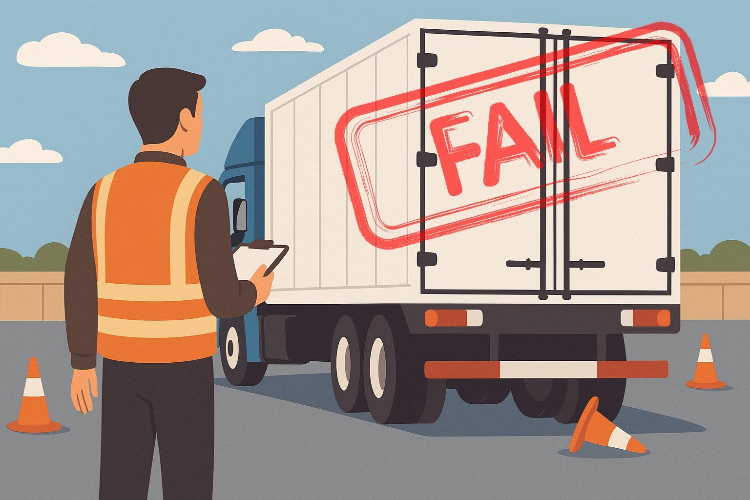 6 Mistakes that Cause CDL Test Failures (and How to Avoid Them)