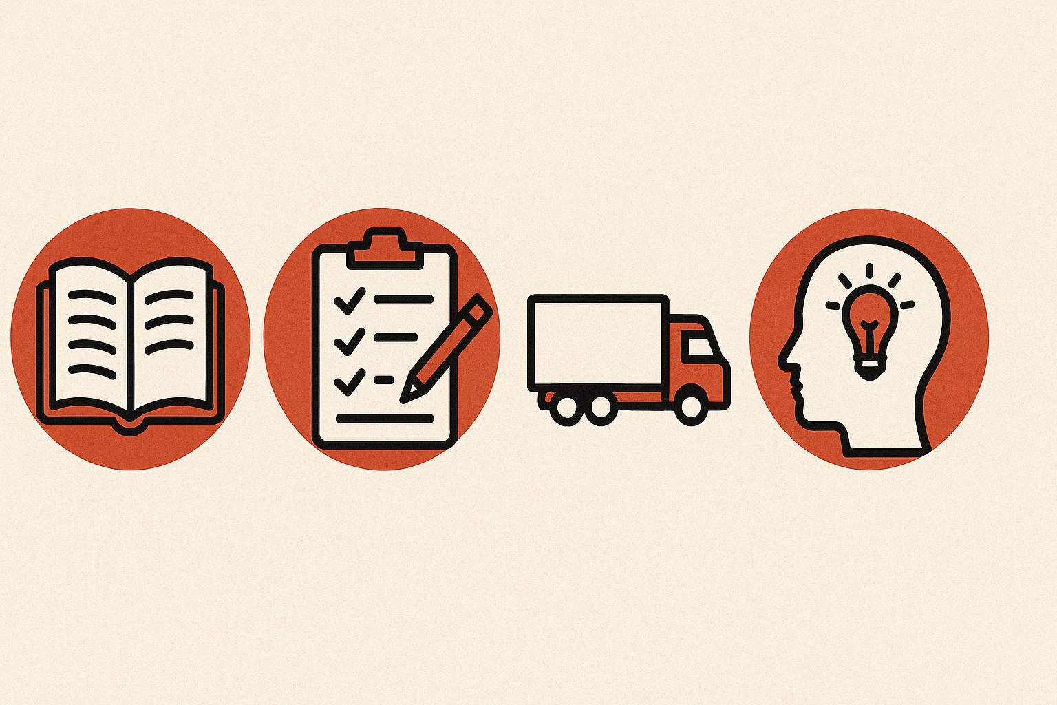 Image representing steps that CDL test takers can take to improve their chances of passing the CDL test.